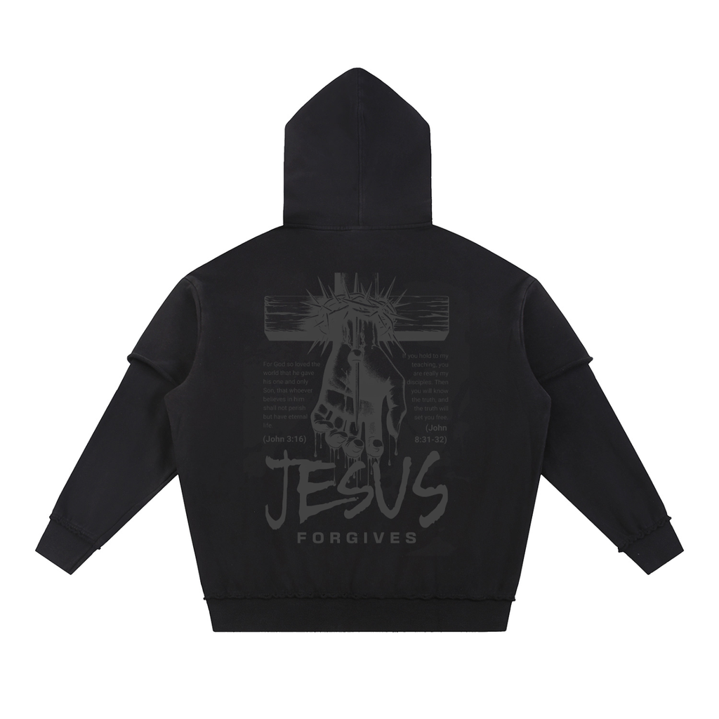 Black Jesus Forgives Hoodie and Sweats