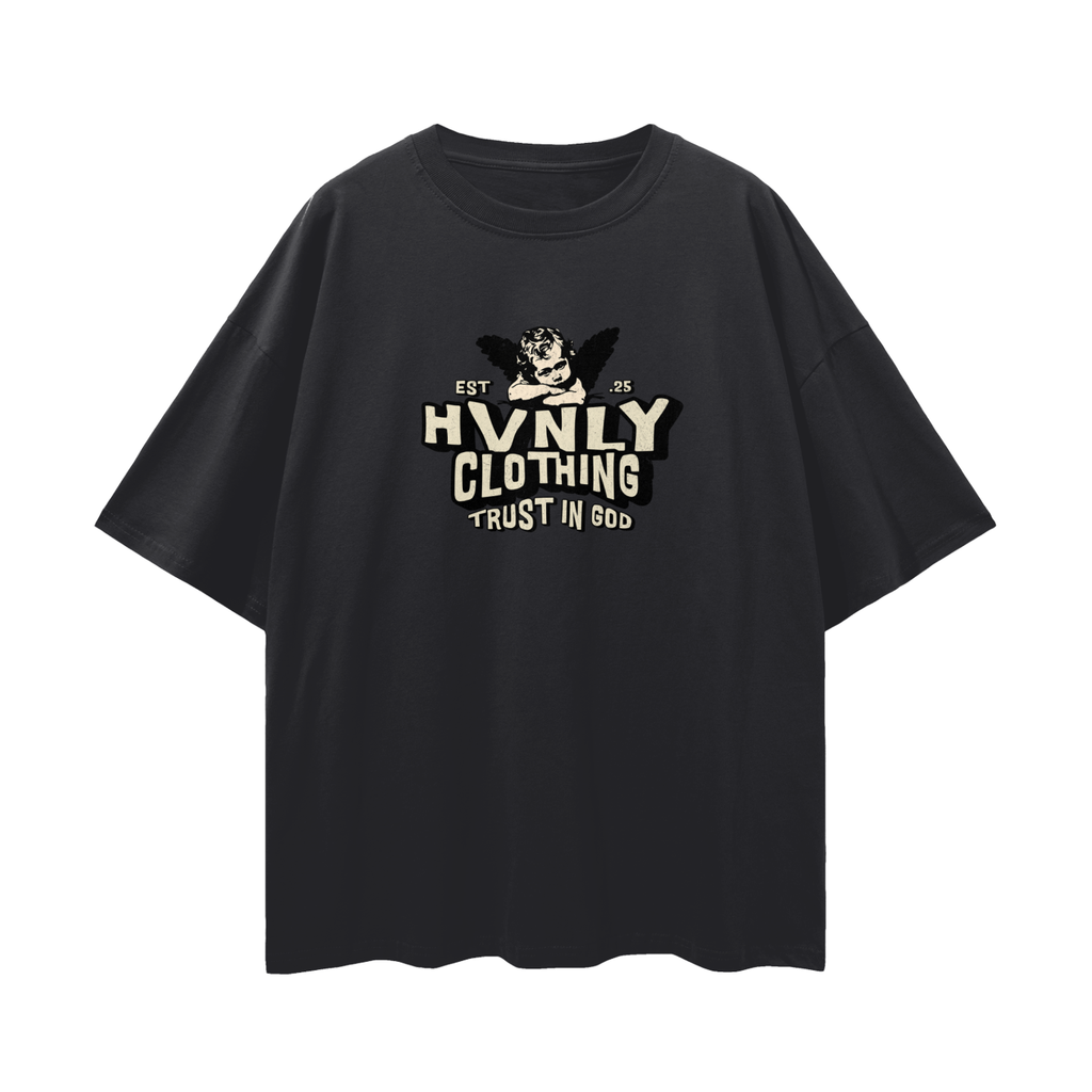 Hvnly Streetwear Loose Drop Shoulder T-Shirt